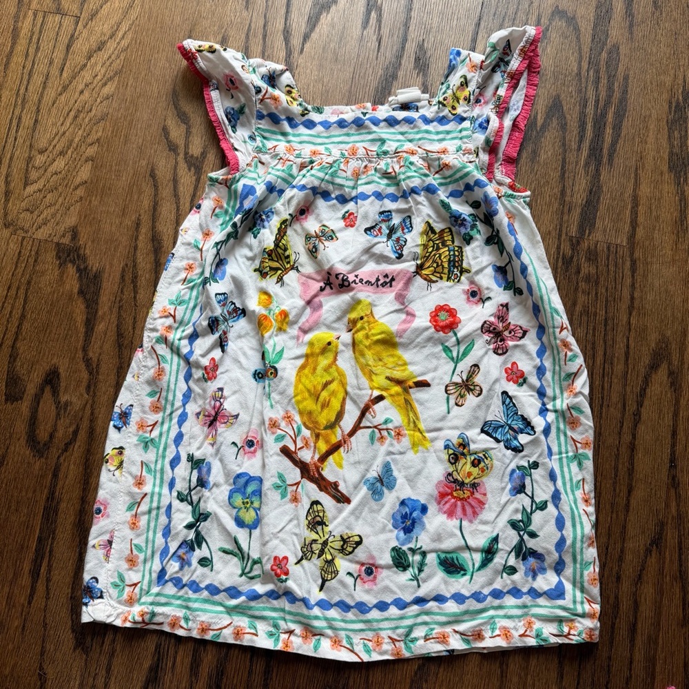 Nathalie Lete + H&M Floral and Butterfly Print Dress